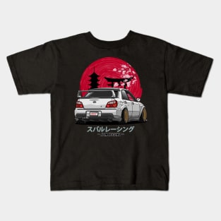 JDM Subie Impreza WRX  Bugeye 2000 Kids T-Shirt